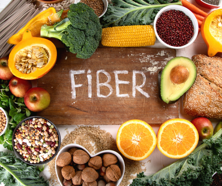 High fiber fast food